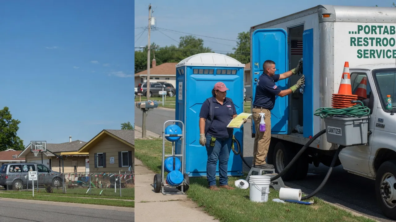 Portable Toilet Rental in Lequire, OK near me